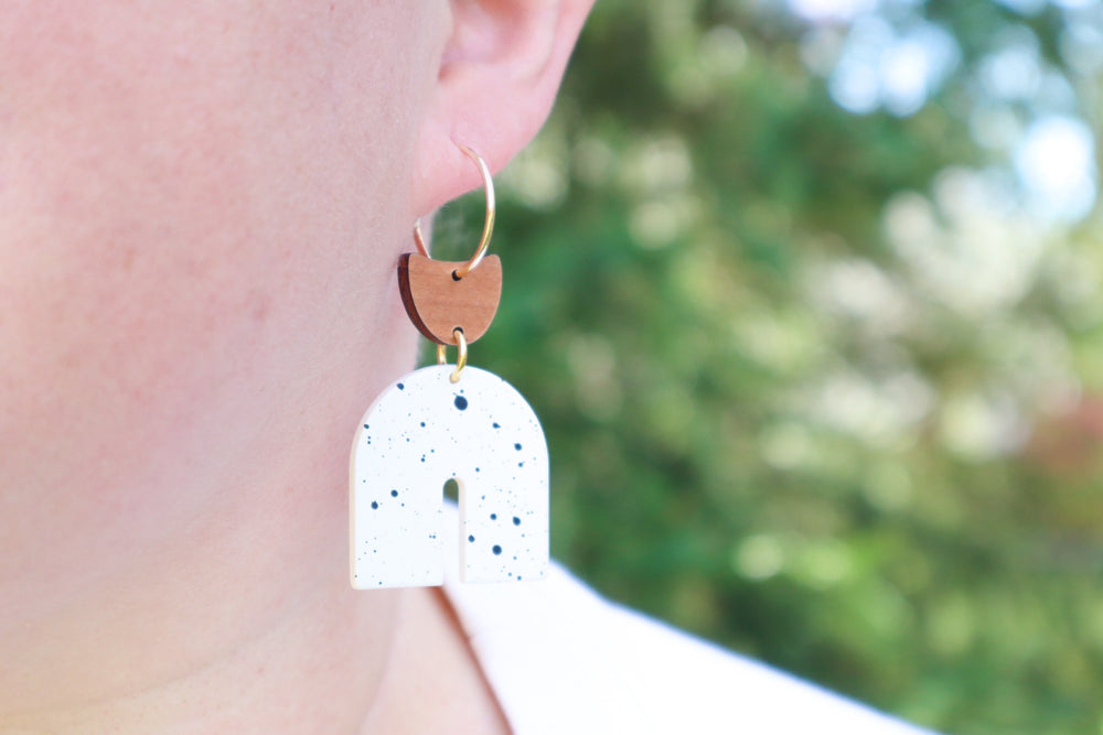 Boho statement earrings
