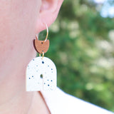 Boho statement earrings