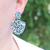 Statement acrylic earrings