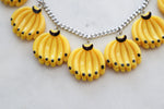 Bananas statement necklace