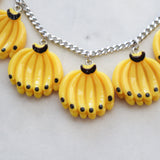 Bananas statement necklace