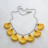 Bananas statement necklace