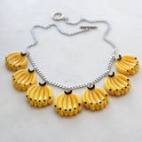 Bananas statement necklace