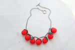 Lychee statement necklace