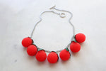 Lychee statement necklace