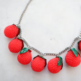 Lychee statement necklace