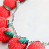 Lychee statement necklace