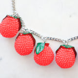 Lychee statement necklace