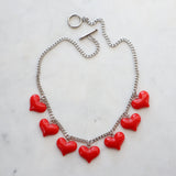 Love story statement necklace