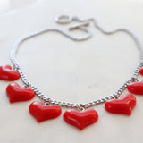 Love story statement necklace