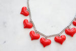 Love story statement necklace