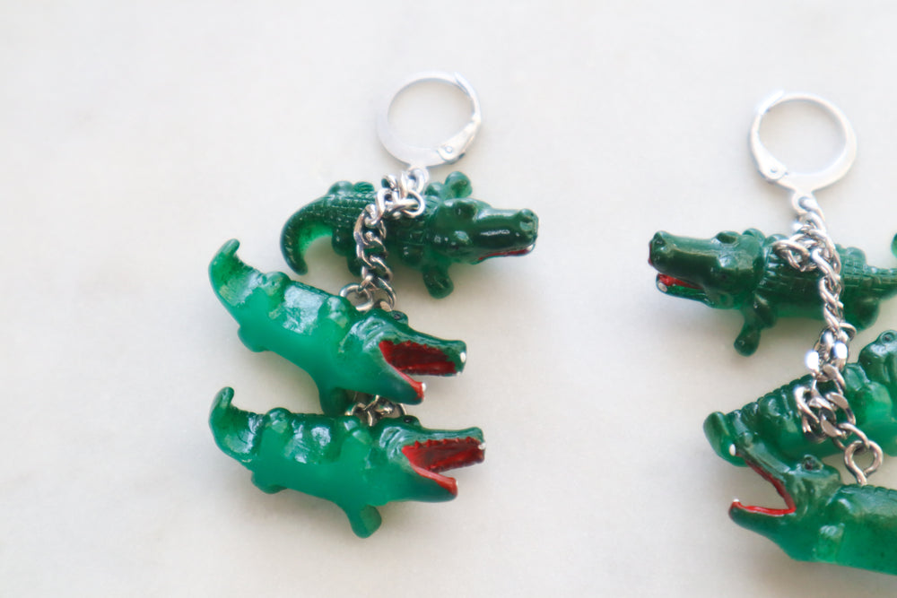Florida statement earrings