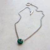 Malachite necklace