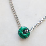 Malachite necklace