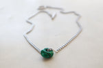 Malachite necklace