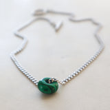 Malachite necklace