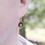 Donut earrings