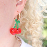 Cherry earrings