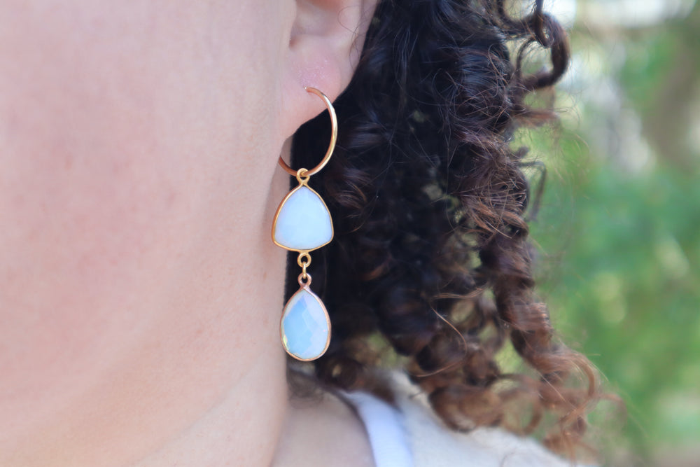 Opalite earrings