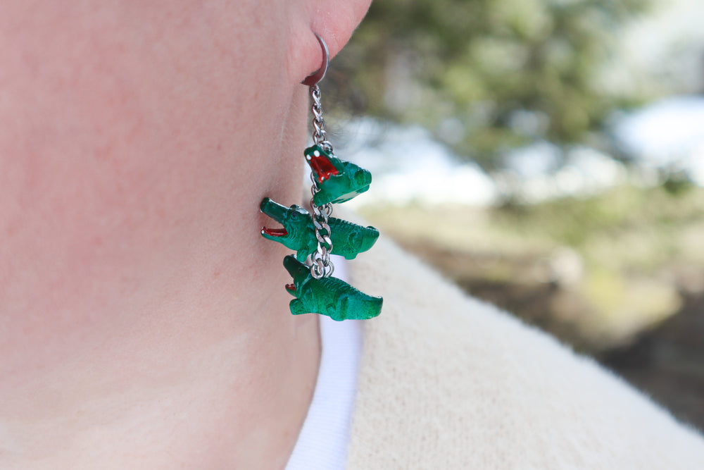 Florida statement earrings