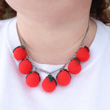 Lychee statement necklace