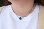 Malachite necklace