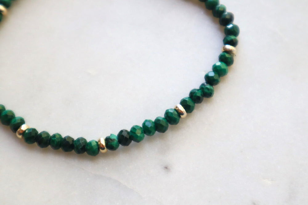 Malachite bracelet