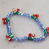 Cherry glass bracelet