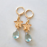 Champagne bubble earrings