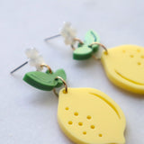 Lemon earrings