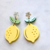 Lemon earrings