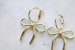 Bow earrings