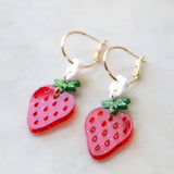 Strawberry earrings