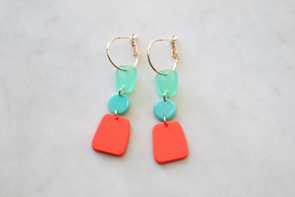 SHOWGIRL hoops