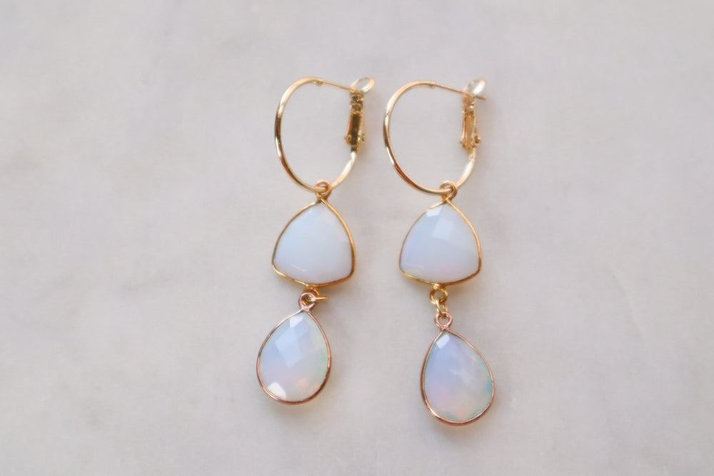 Opalite earrings