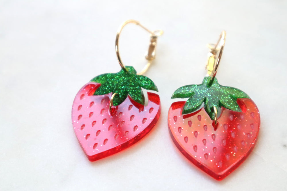 Strawberry hoops