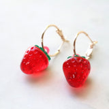 Strawberry earrings