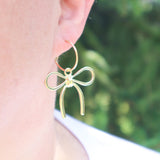 Bow earrings