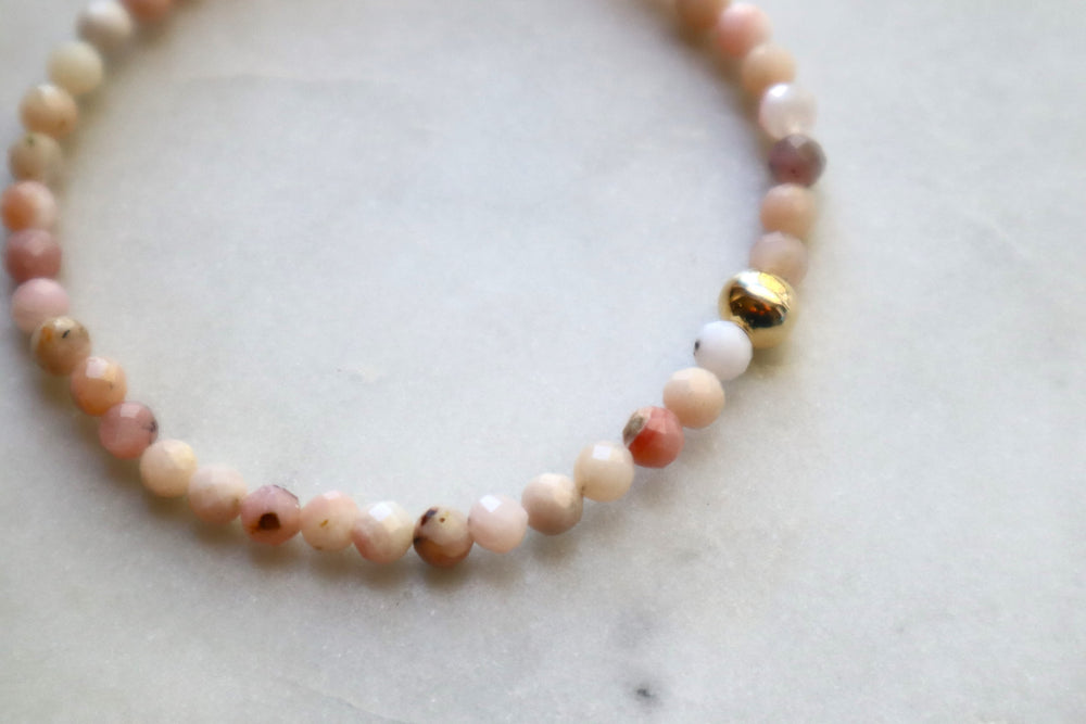 Pink Opal bracelet