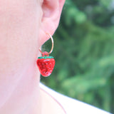 Strawberry earrings