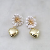 Flower earrings