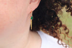 Shiny bug earrings