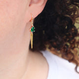 Shiny bug earrings