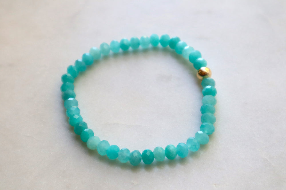 Amazonite bracelet