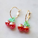 Cherry earrings