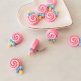 Popsicle clip-on earrings for kids