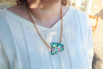 Bird statement necklace
