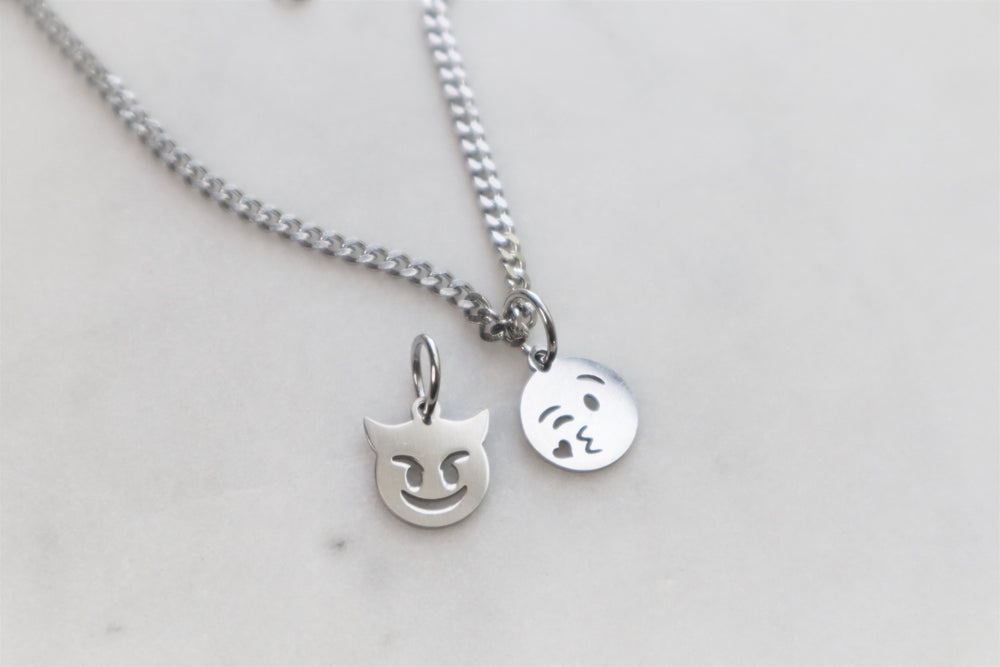 Emoji necklace *TWO pendants*