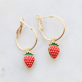 Strawberry hoops