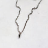 Short spike necklace